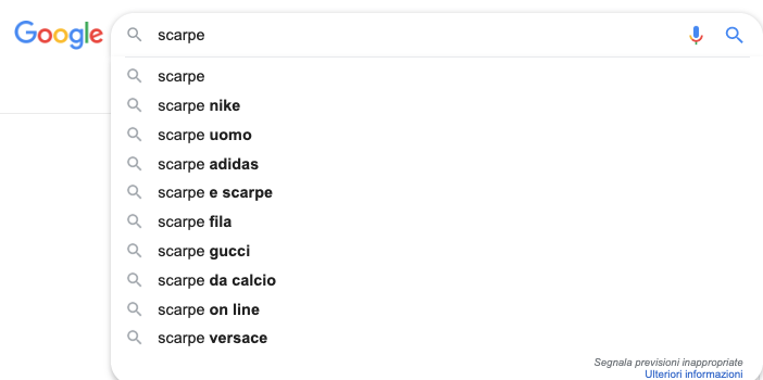 Ricerca Google